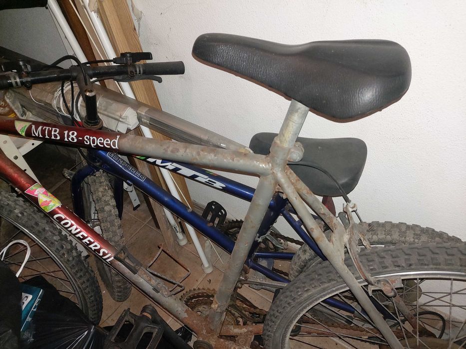 OPORTUNIDADE Bicicleta MTB de Montanha - aro26 – 18 velocidades Barata