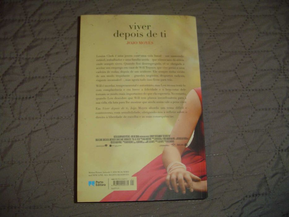 Livro "Viver Depois de Ti" de Jojo Moyes
