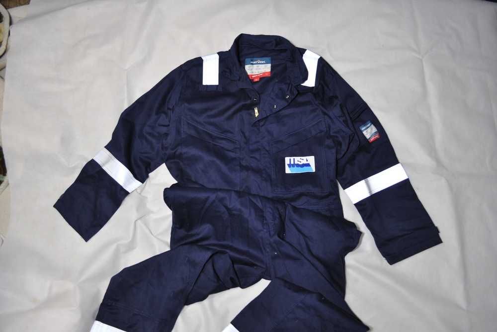 PORTWEST BIZFLAME XL męski  kombinezon ochronny trudnopalny i5v