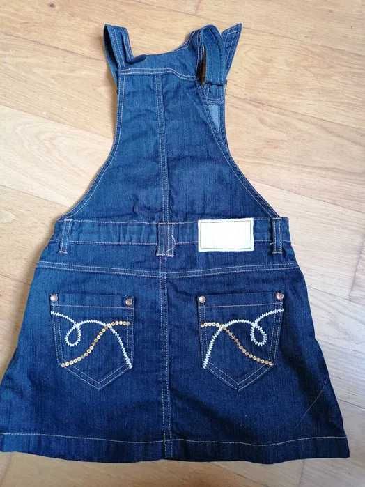 Spódniczka na szelki Zara rozmiar 140