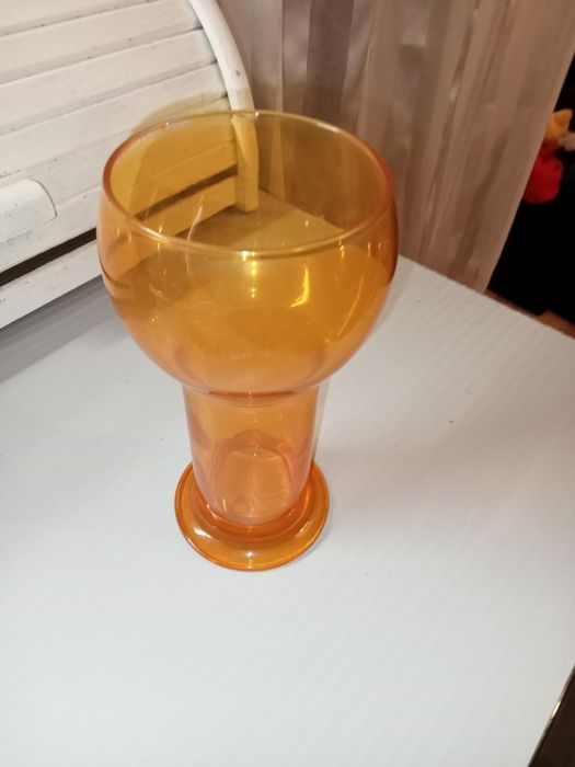 Wazon szklany PRL