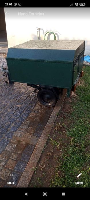 Reboque de carro para caça