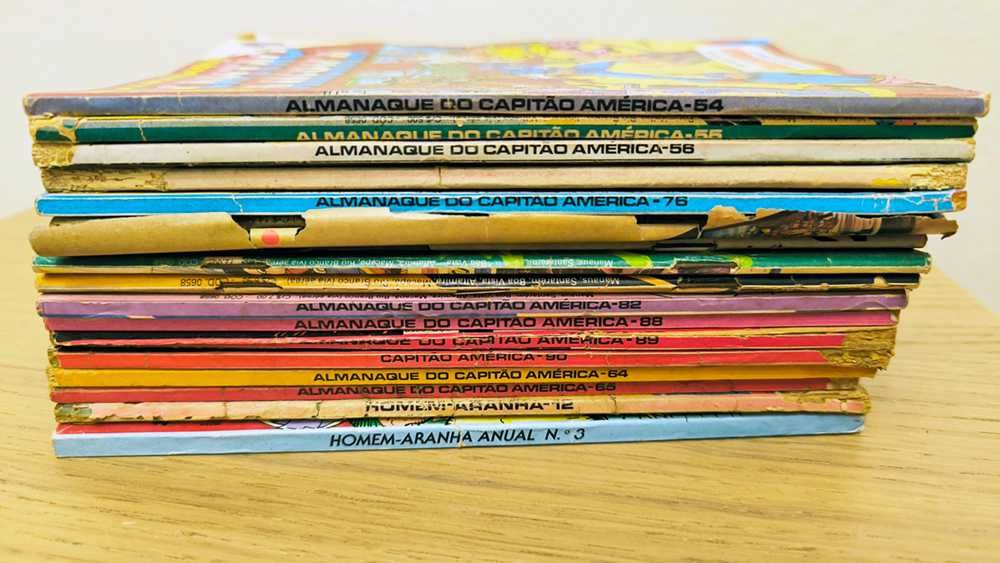 Marvel Comics - Várias BD´s Capitão America e Homem Aranha