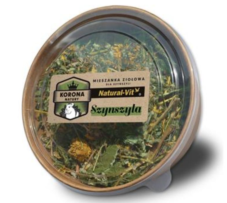 Miska-Mieszanka ziołowa Korona Natury- Szynszyla 70g