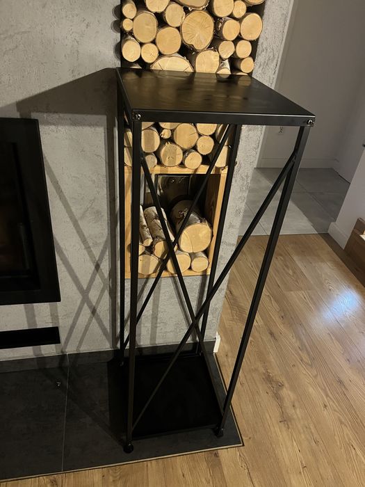 Stojak na drewno kominkowe Loft Industrial