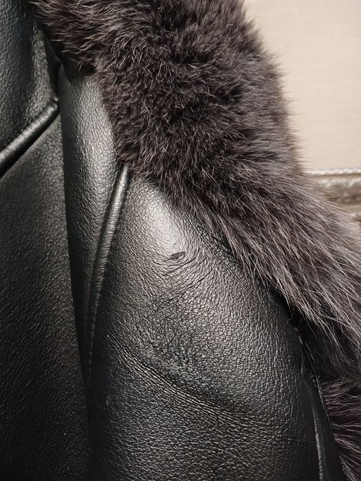 Дублянка fendi.Дубленочка косуха.