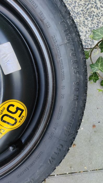 Zestaw koła dojazdowe zapasowe Volvo, Mitsubishi