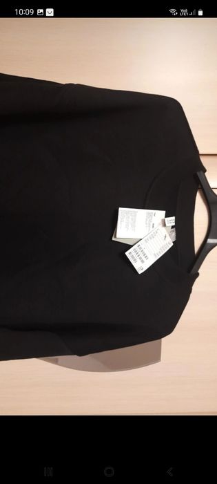 Bluza czarna krótsza M/L