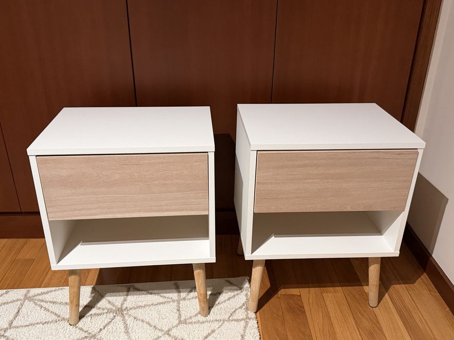 2 Mesas de cabeceira Homy Casa