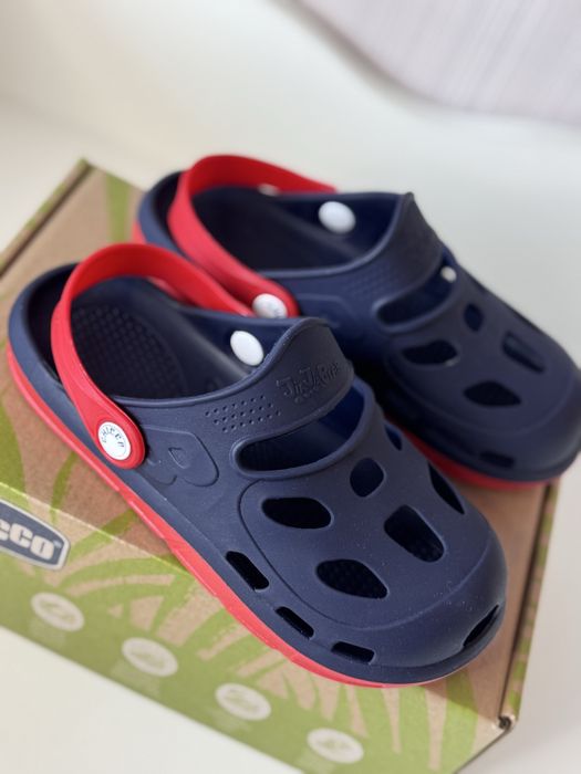 Пантолети Chicco Main Red Blue, розмір 32, 18,5см