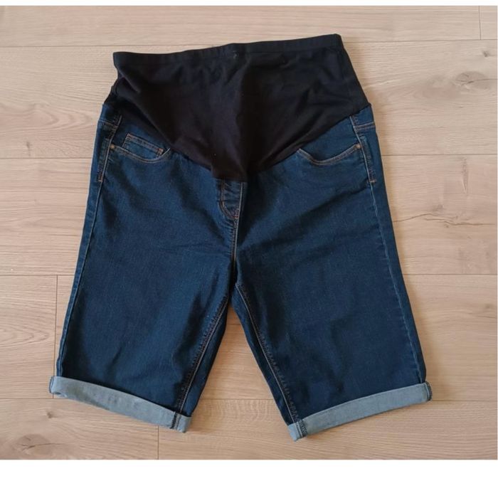 Джинсові шорти для вагітних