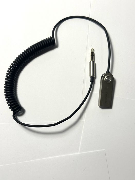 Baseus Adapter Odbiornik Bluetooth AUX do samochodu / głośników