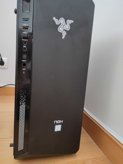 Monitor+PC Gaming I7 com RX 5500 XT 8GB – Pronto a usar