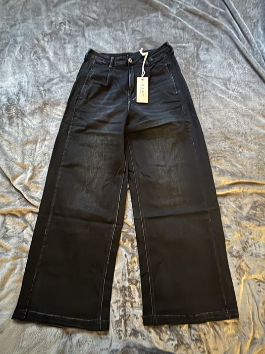 Jeans czarny szwedy