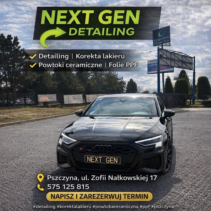 Detailing oraz oklejanie samochodów Pszczyna