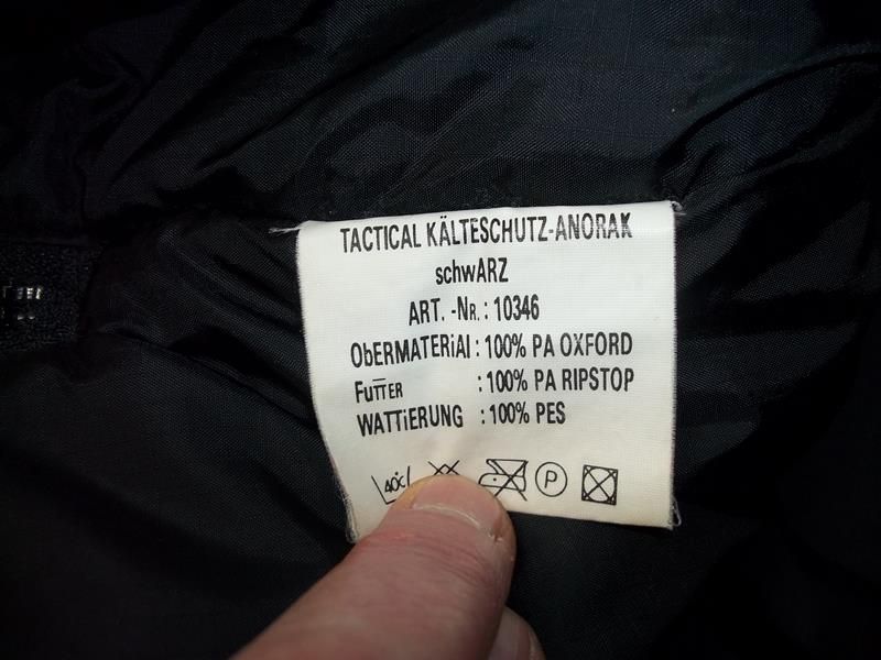 Kurtka Mil-Tec anorak taktyczna czarna - M