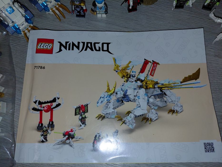 Lego NINJAGO 71786 Dragao de Gelo