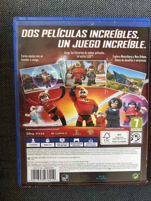 Gra Iniemamocni Lego PS4