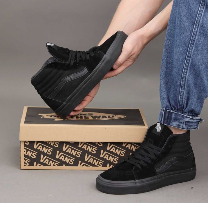 Кеды вансы Vans Old Skool SK8 Hi, Thrasher. УНИСЕКС
