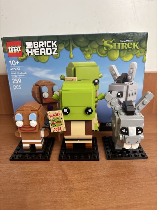 Lego brickheadz Shrek 40923,ninjiago,batman та інші