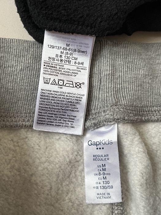Теплый спортивный костюм Gap на флисе, 8-9 лет