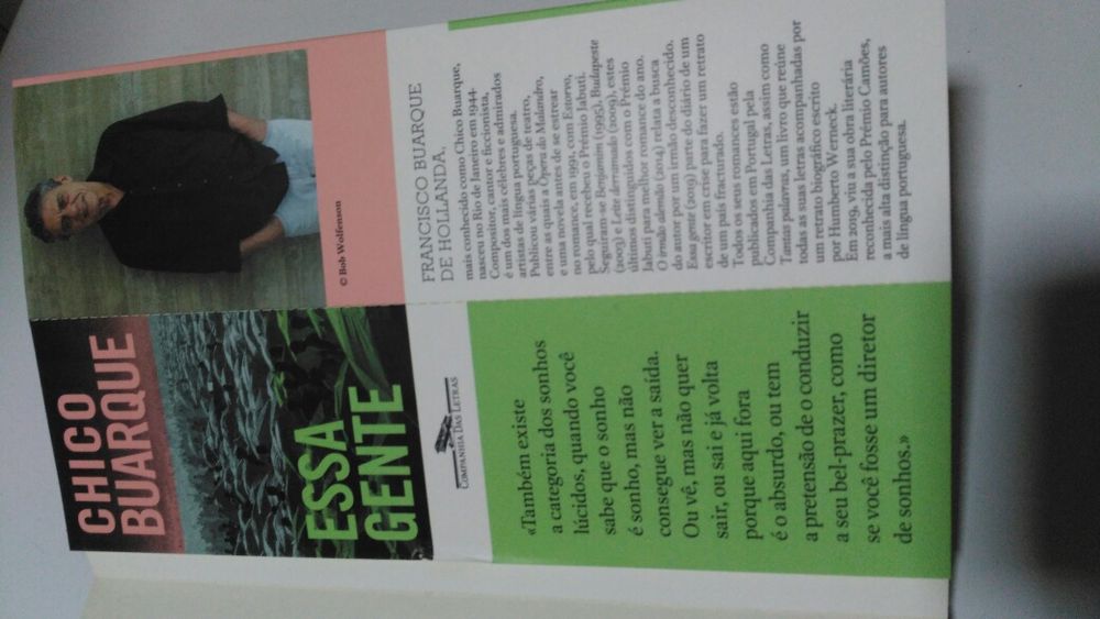 "Essa Gente" livro de Chico Buarque