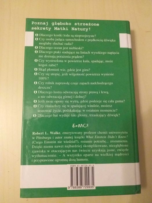 Co Einstein powiedział swojemu fryzjerowi Autor:Wolke Robert L