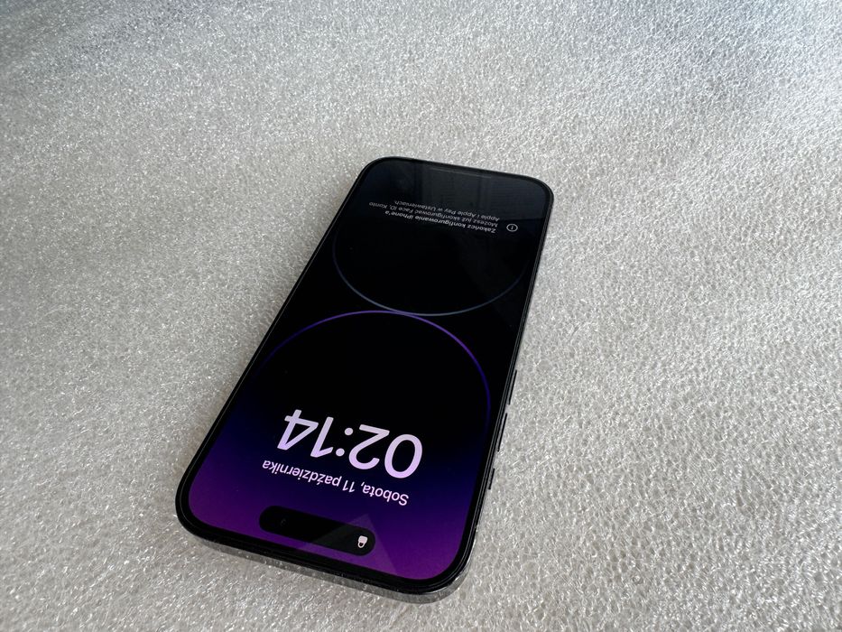 iPhone 14 pro 256GB space black oryginalny komplet
