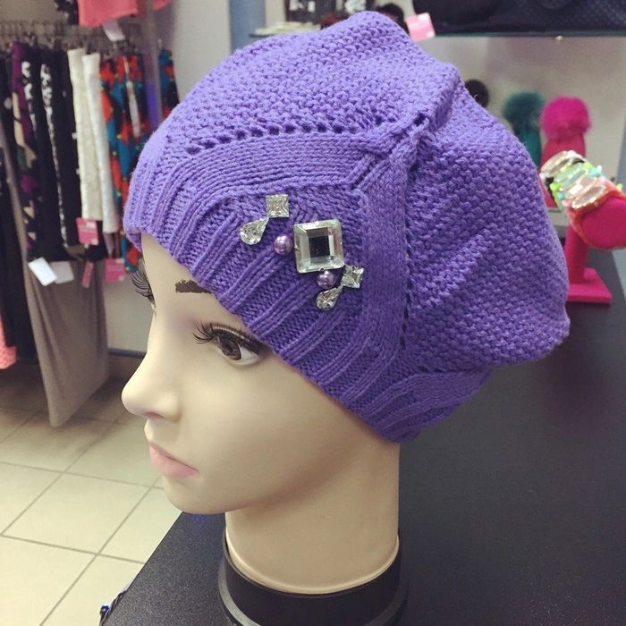 Шапка фіолетова Savage