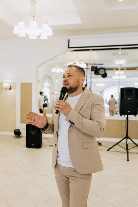 Ведучий,Тамада, Діджей, Весілля,Ювілей,Кооперативи