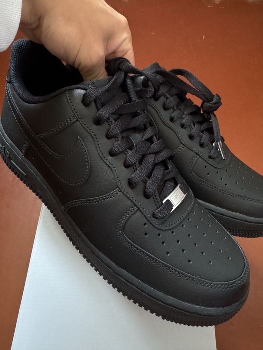 Nike air force 1 ‘07 Black оригінал 41 42 43 44/ форси чорні