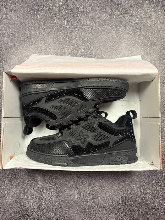 [БЕЗ ПРЕДОПЛАТ] Louis Vuitton Skate All Black Луивиттон луівіттон ЛВ Луи виттон Луі віттон чорні черные