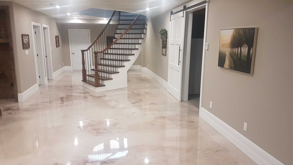 Posadzki żywiczne epoksydowe , poliuretanowe