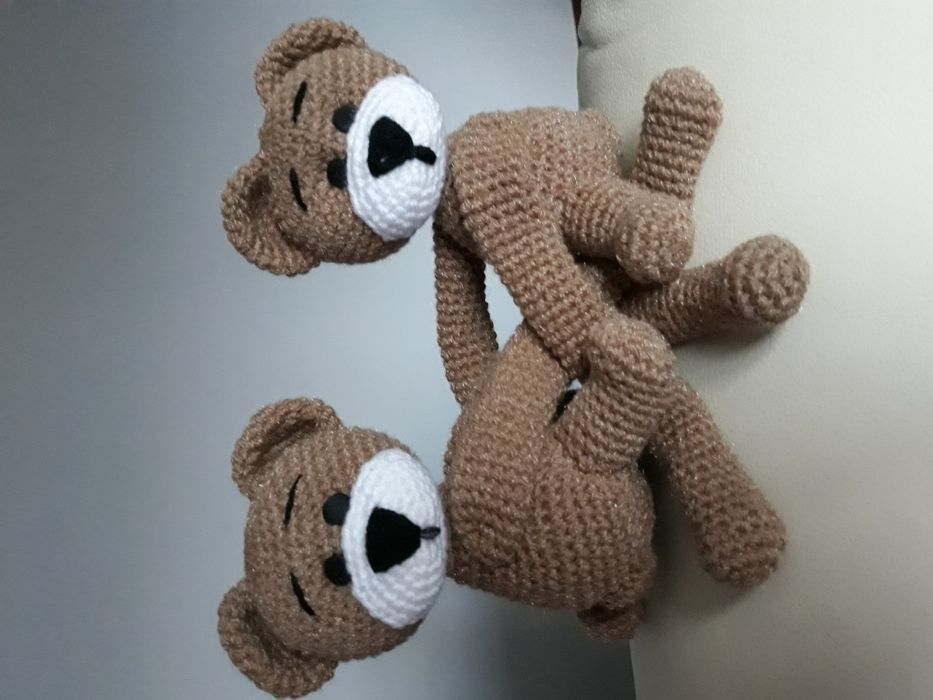 Zabawki, przytulanki, maskotki robione na szydełku