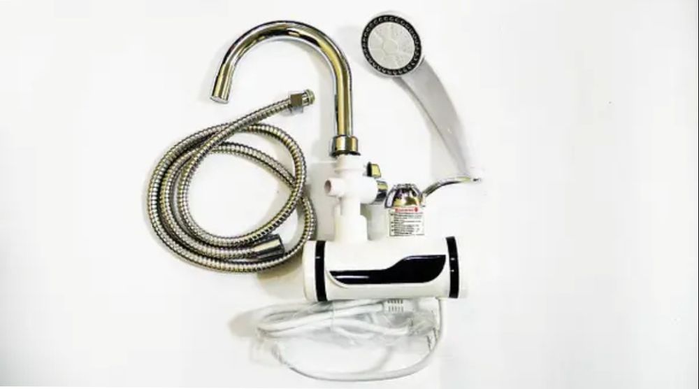 Электрический нагреватель,кран проточной воды ,мини болер