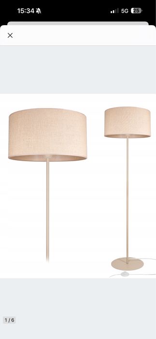 Lampa stojąca do  salonu