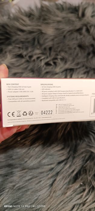 Hub USB 4 porty Sitecom