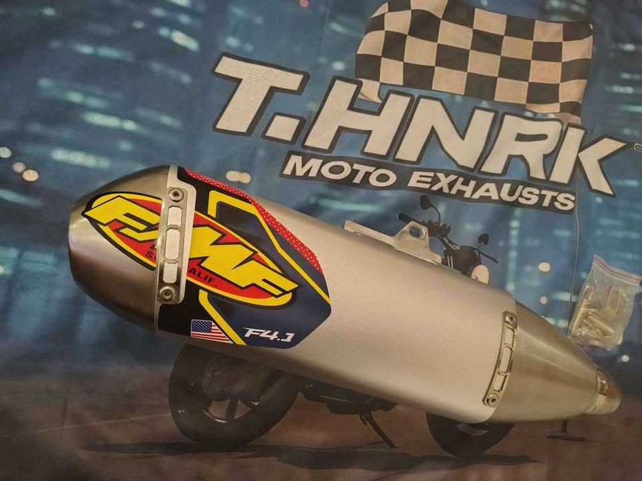FMF -moto 4tempos - ponteiras de escape moto , moto 4 .etc rep. preto ou cinza