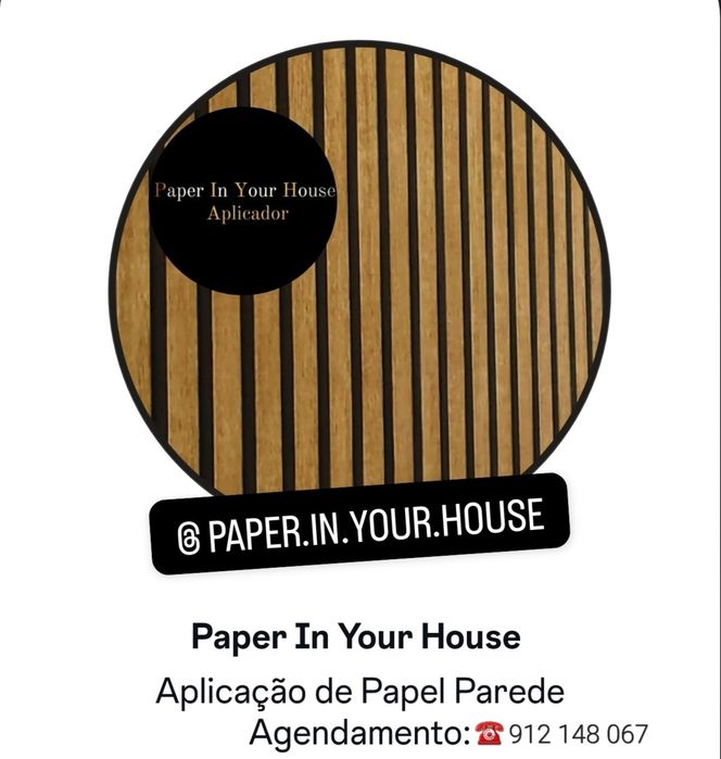 Aplicação e Venda Papel parede especializado