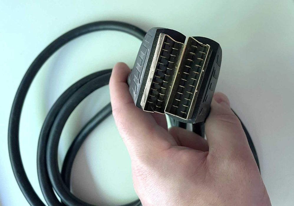 Кабель Scart-Scart 1.3 м з захисним Алюмінієвим екраном