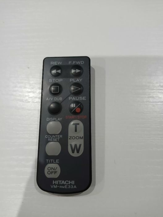 pilot zdalnego sterowania do kamery wideo Hitachi VM-RME33A.