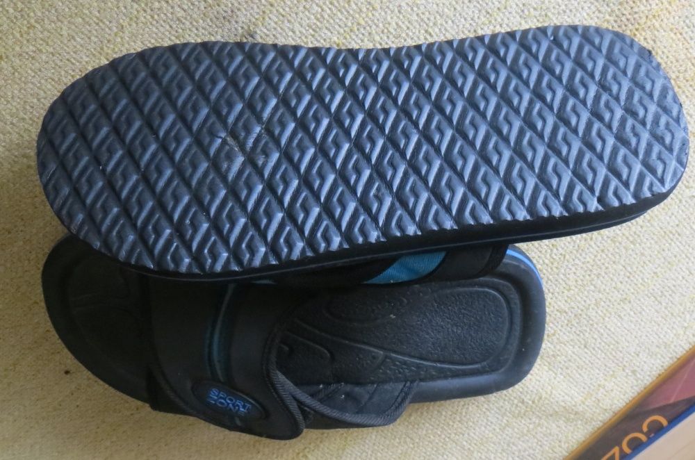 Chinelos Piscina Sport Zone, Azuis, nº 37 - Usados 1 vez