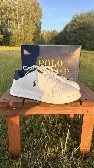 Polo Ralph Lauren Heritage Court Super R. 40 / 25.5 cm – Białe – Nowe!