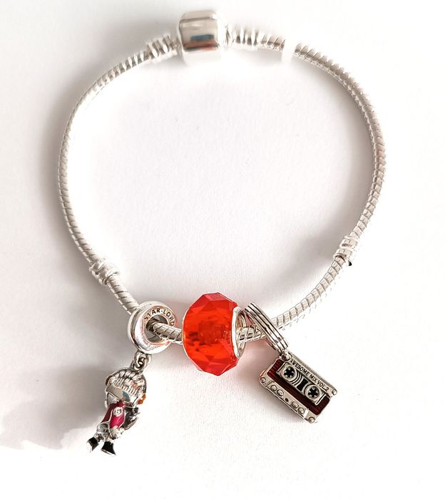 Bransoletka charms Star Lord Quill Strażnicy Galaktyki Marvel