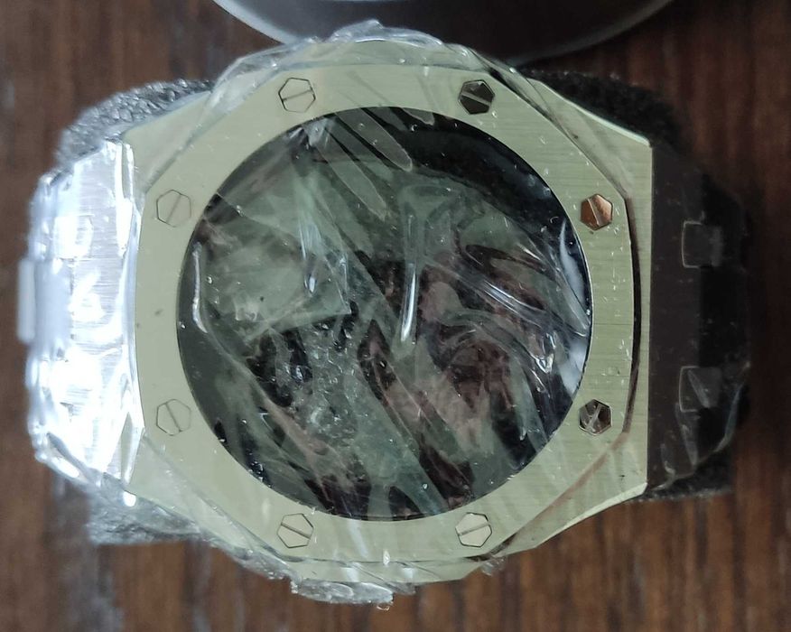 Custom Casio G-Shok GA-2100 кастомный корпус с каучуковым ремешком