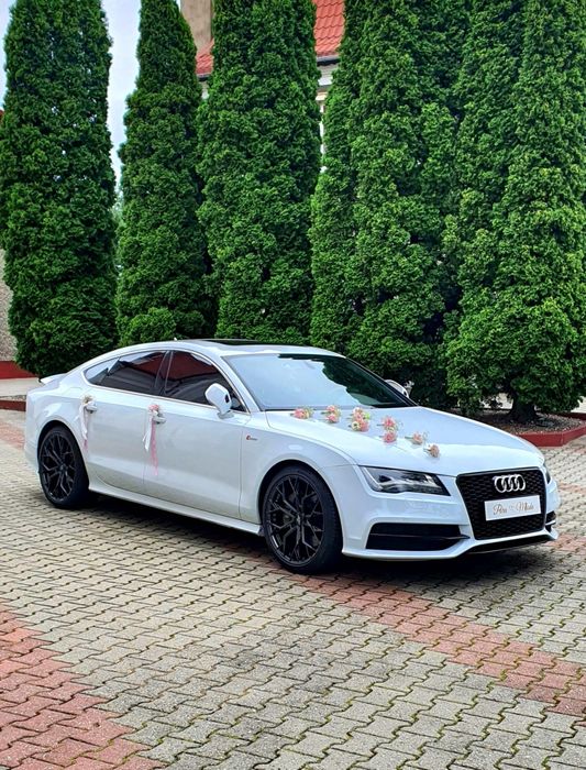 Samochód do ślubu Audi A7
