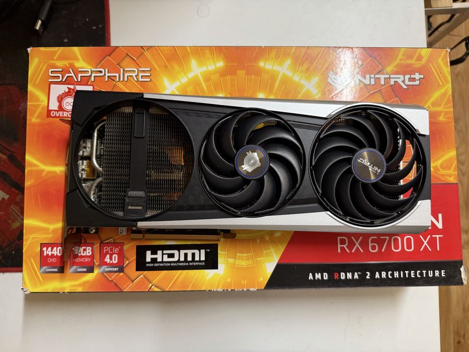 SAPPHIRE PULSE AMD Radeon™ RX 6700 XT 中古 rx 6700 xt sapphire - купити комп'ютери та комплектуючі - Ціна на