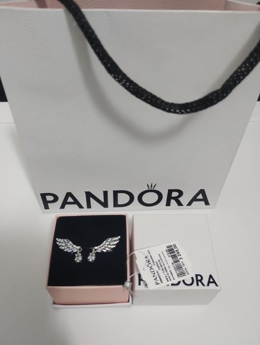Сережки Пандора  оригінал  Pandora срібні  прикраси