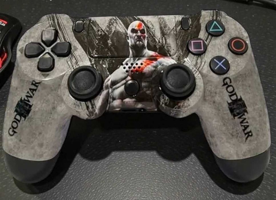 Геймпад контроллер God of War PS4 ПК, Bluetooth, вібро, кабель USB