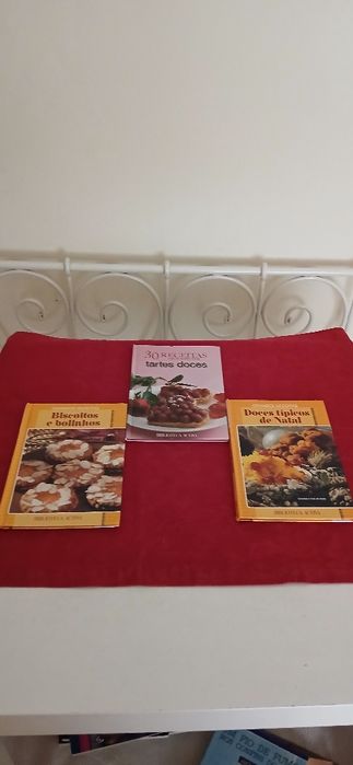 Três livros de receitas-Biblioteca Activa